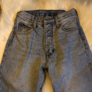 Brandy Melville straight leg high waisted jeans